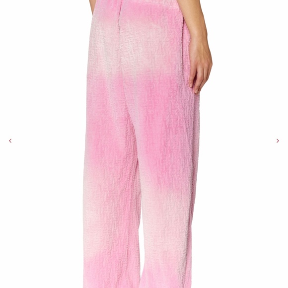 Diesel Wide pants in monogram chenille - Picture 4 of 4